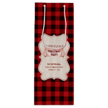 Lumberjack jul Party Red Buffalo Wood