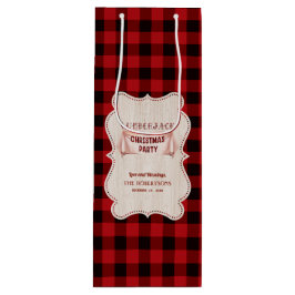 Lumberjack jul Party Red Buffalo Wood
