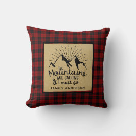 Lumberjack kallar Personlig Kudde