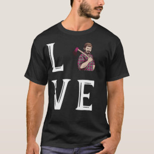 Lumberjack-kocken lustig 8födelsedag t shirt
