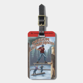 ’Lumberjack Land’ Bagagebricka