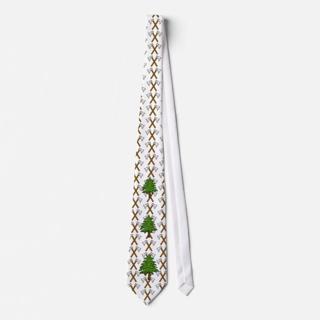 Lumberjack Necktie Slips (Framsida)