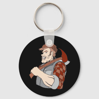 lumberjack nyckelring