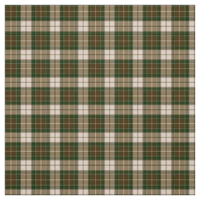 Lumberjack Plaid Grönt Brown Beige Poly Tyg (Provkarta)