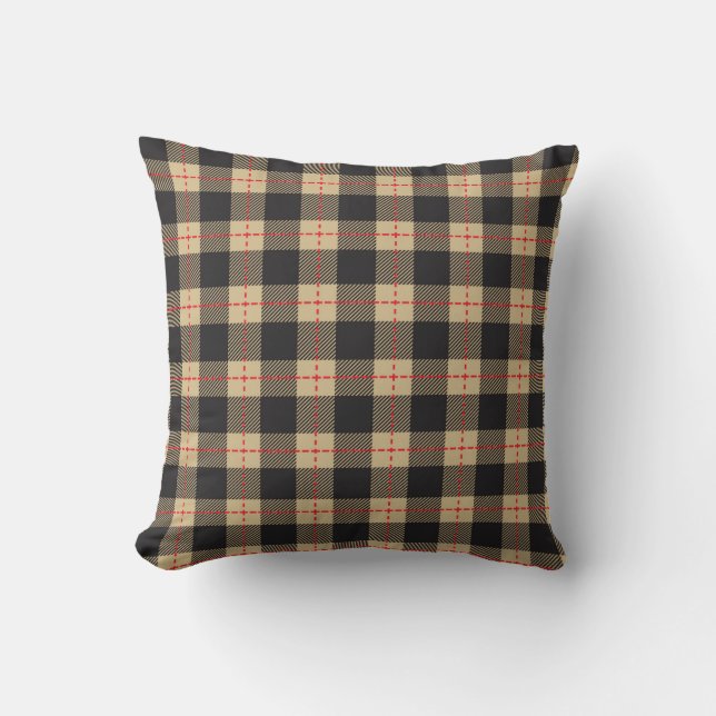 Lumberjack plaid kudde (Framsida)