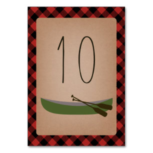 Lumberjack Play Canoe + Pilar Bordsnummer