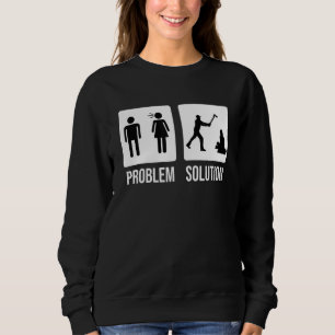 Lumberjack-problemlösning Wood Chop Ax T Shirt