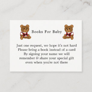 Lumberjack Red Black Play Cute Baby Shower Tilläggskort