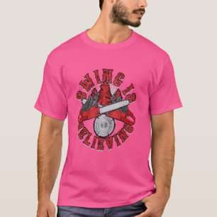 Lumberjack Sawing tror T Shirt