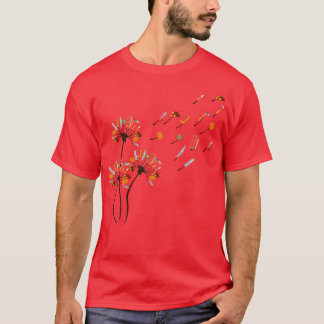 Lumberjack Shirt Dandelion Lumberjack Älskare T Shirt
