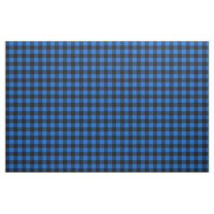 Lumberjack Stil - blått tyg