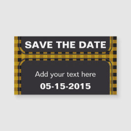 Lumberjack Stil - gult väv + dina idéer