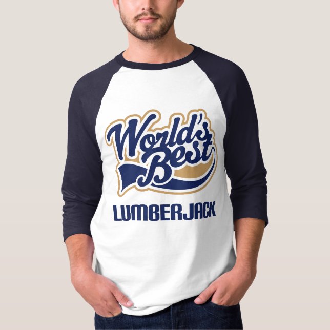 Lumberjackgåva T Shirt (Framsida)