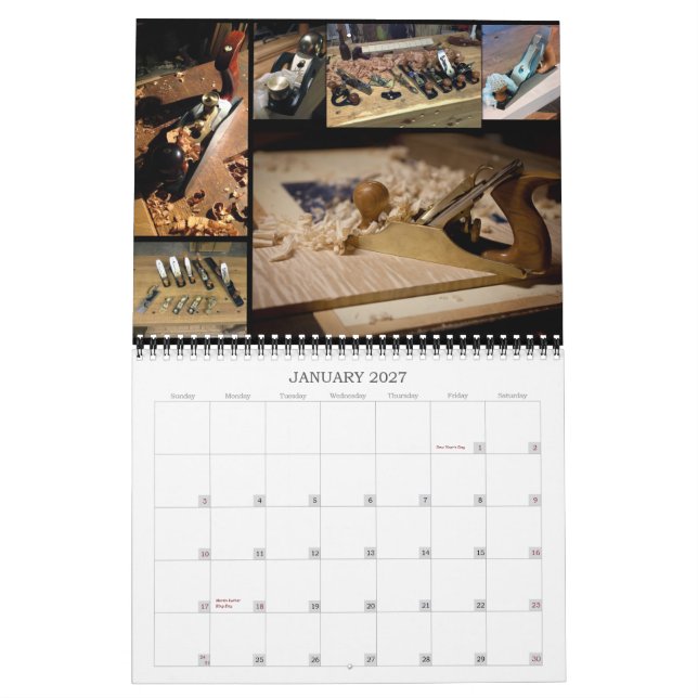 LumberJocks handtoolkalender 2014 Kalender (Jan 2027)