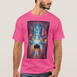 LUMEN Alone in the City of Lights friend T Shirt