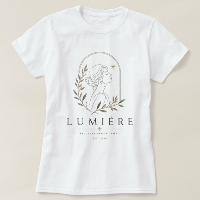 Lumière – Bellezza Senza Tempo Logo T Shirt (Design framsida)