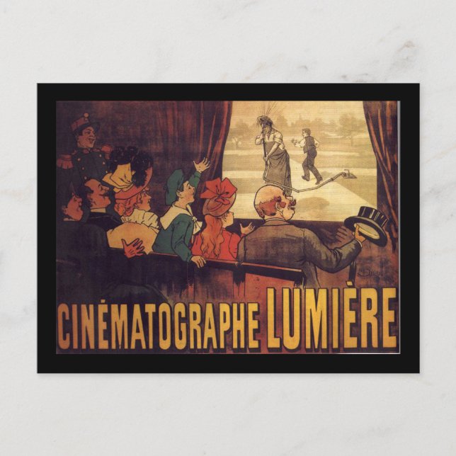 Lumière poster vykort (Framsida)