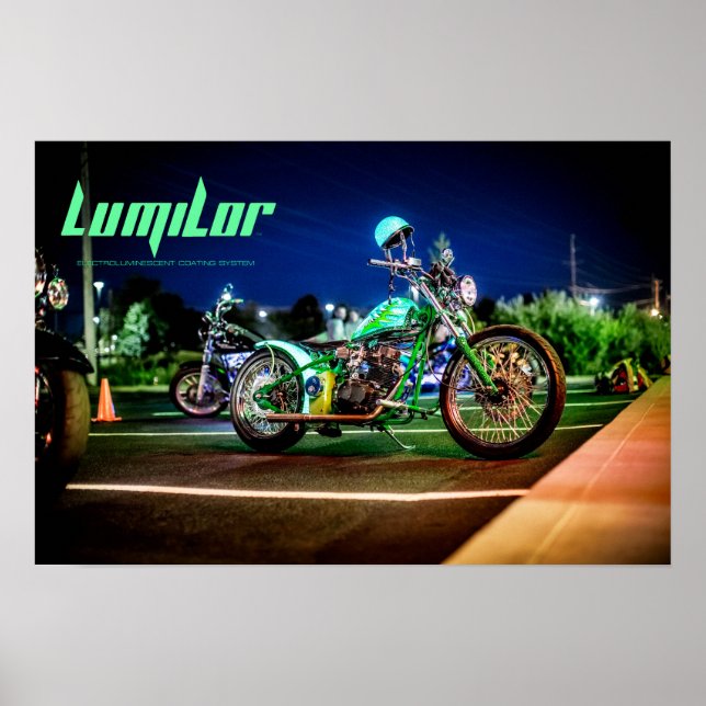 LumiLor Dragon Bike Poster (Framsidan)