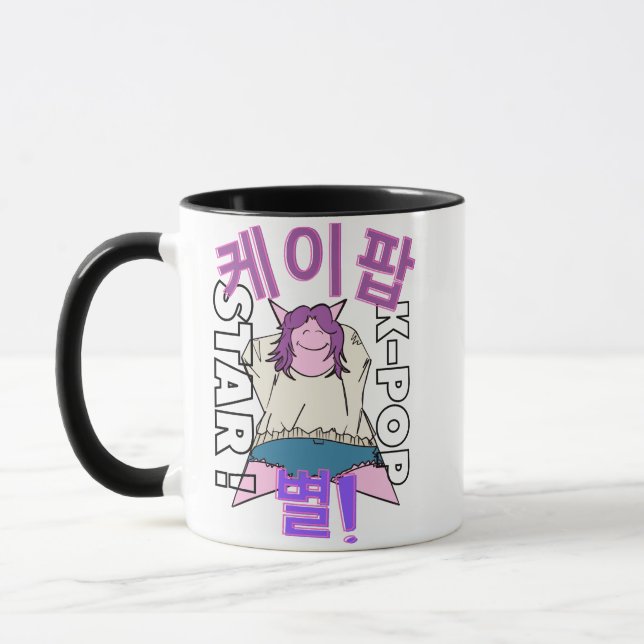 LUMINA K-Pop Idol Mug Mugg (Vänster)