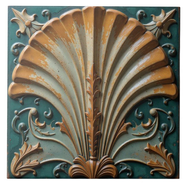 Lumina Snäcka Kakelplatta (Framsidan)