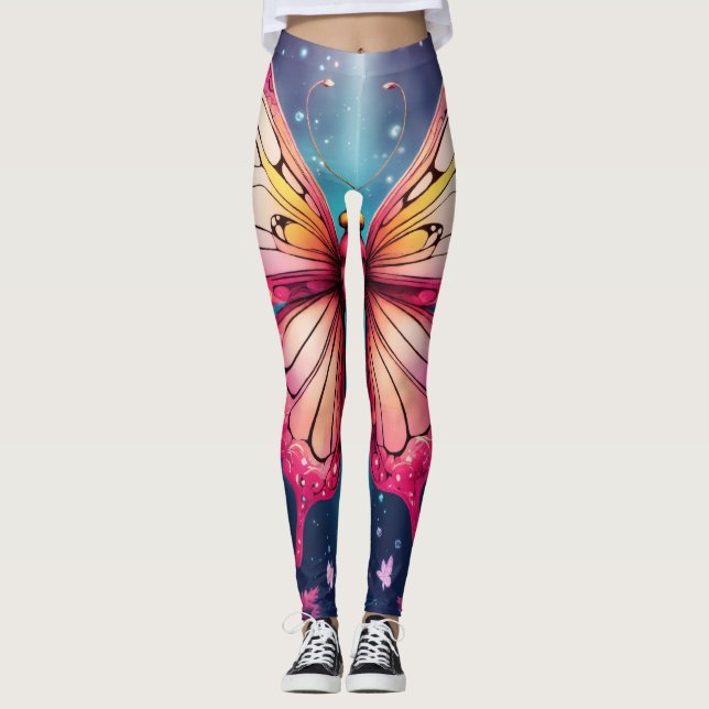 LuminaLegs: Ljusbelysa Stil med Ljussken Manip Leggings (Framsida)