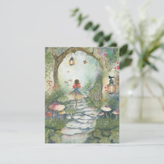 Luminas portal för Dreams Helgdag Card Julkort (Stående Fram)