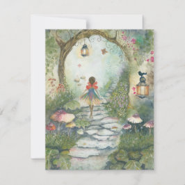 Luminas portal för Dreams Helgdag Card Julkort