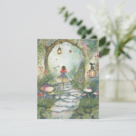 Luminas portal för Dreams Helgdag Card Julkort
