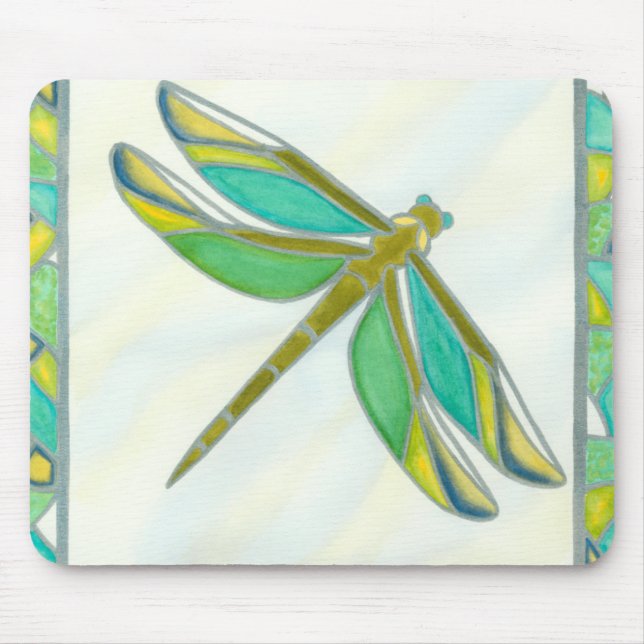 Lumined Pastel Dragonfly av Vanna Lam Musmatta (Framsidan)