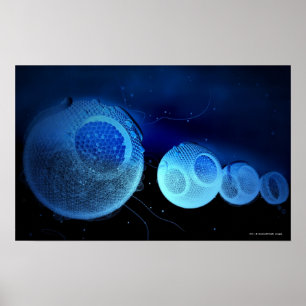 Luminescent illustration av HDL Poster