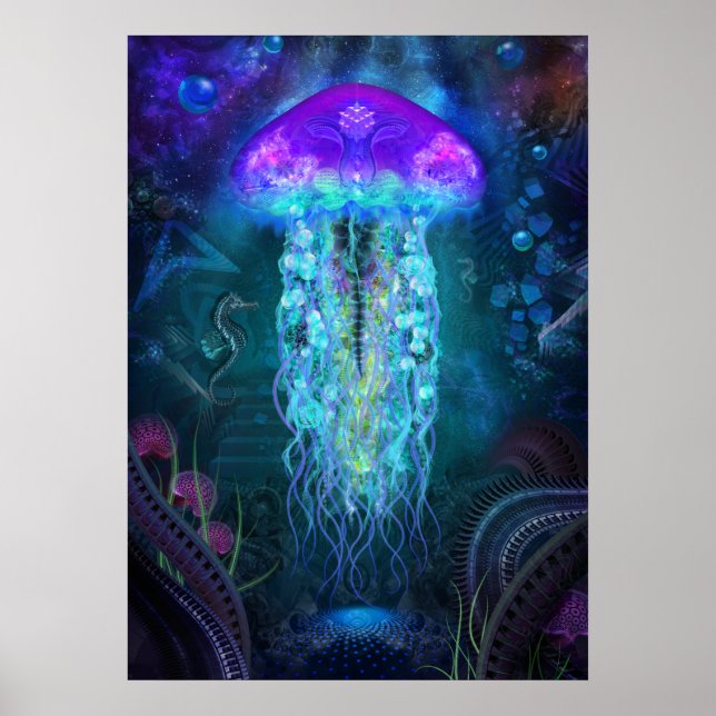 Luminescent Jellyfish Poster (Framsidan)