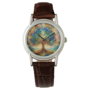 Luminescent Livets träd Armbandsur