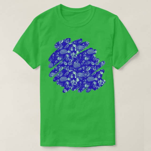 Luminol UV LightTrue CrimeForensic Science Älskare T Shirt (Design framsida)