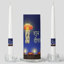 Luminös Diwali-lampa - Uppsättning med enhetsljus