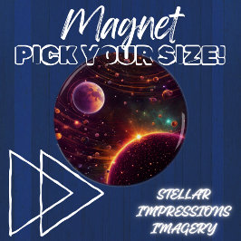 Luminös drivning magnet