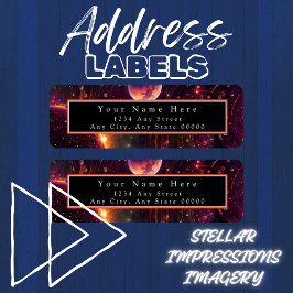 Luminös drivning returadress etikett