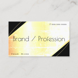 Luminös förstörd Guld-effekt, enastående Noble Visitkort