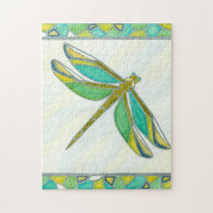 Luminös Pastel Dragonfly av Vanna Lam Pussel