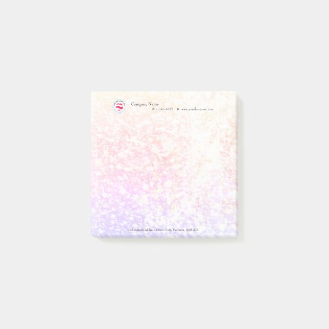 Luminös PR-anteckning efter IT - Magisk timme Post-it Block (Framsida)