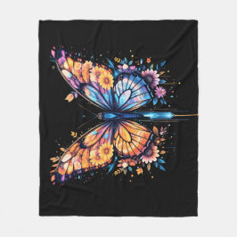 Luminös uppblåsning fleecefilt