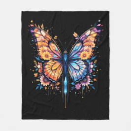 Luminös uppblåsning fleecefilt