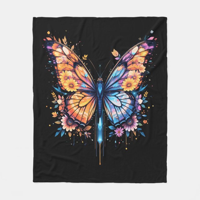 Luminös uppblåsning fleecefilt (Framsidan)