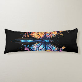 Luminös uppblåsning kroppskudde