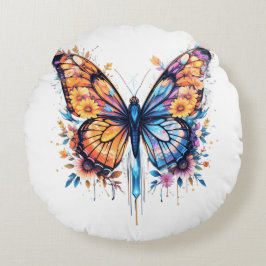 Luminös uppblåsning rund kudde