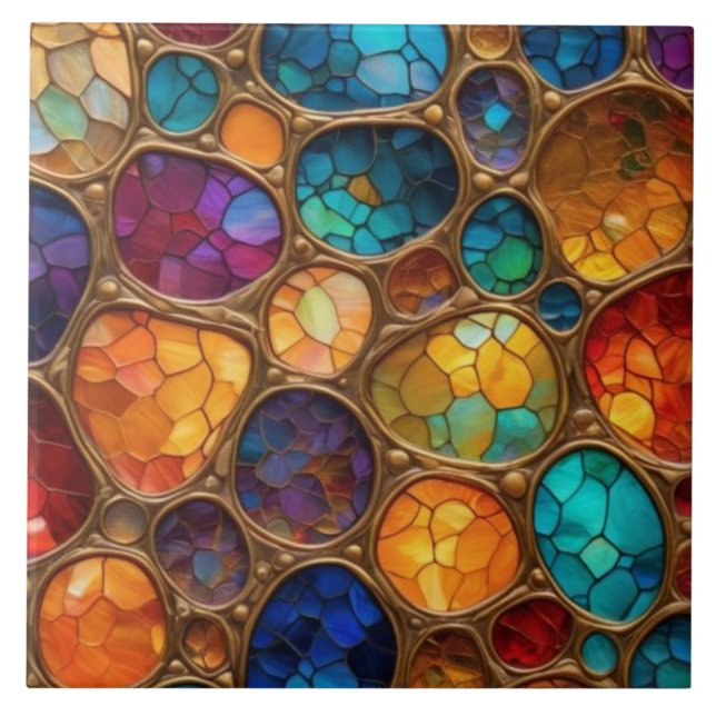 Luminösa celler kakelplatta (Framsidan)