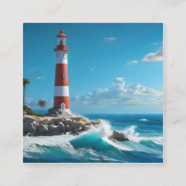 Luminösa fyr och solupplysta fristäder är mina fyrkantigt visitkort