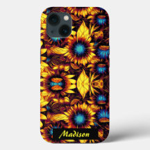 Luminösa solrosor Fodral-Mate iphone case