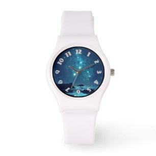 Luminösa stjärnor armbandsur