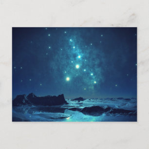 Luminösa stjärnor vykort