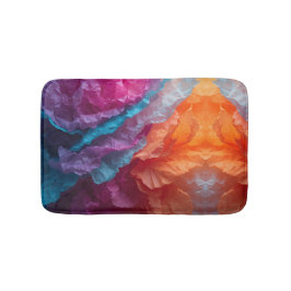 Luminous Abstract Tissue Paper Layers Badrumsmatta